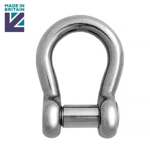 Stainless Steel Lifting Bow Shackle - PH High Tensile - Socket Head Pin